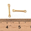 Ion Plating(IP) 304 Stainless Steel Connector Charms STAS-Q323-04C-G-3