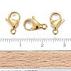 304 Stainless Steel Lobster Claw Clasps X-STAS-H352-01D-G-5