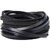 Gorgecraft Flat Cowhide Leather Jewelry Cord LC-GF0001-10B-04-1