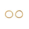 304 Stainless Steel Closed Jump Rings X-STAS-L300-001G-1