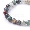Natural African Bloodstone Stretch Bracelets X-BJEW-F380-01-B01-2