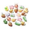 Insect Theme Opaque Resin Cabochons CRES-I046-12-2