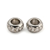 Non-Tarnish 304 Stainless Steel Beads STAS-P355-02P-1