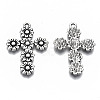 Tibetan Style Alloy Pendants X-TIBEP-N009-015AS-RS-2