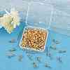 120Pcs Brass Ice Pick Pinch Bails FIND-SC0003-01G-7