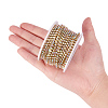Brass Rhinestone Strass Chains CHC-T001-SS10-02C-5