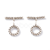 Brass Toggle Clasps KK-A149-18AS-3