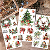 3 Sheets 3 Styles PVC Waterproof Decorative Stickers DIY-WH0404-158-4