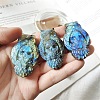 Natural Labradorite Carved Figurines Statues for Home Office Desktop Decoration PW-WG11844-05-1