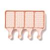 Food Grade DIY Rectangle Ice-cream Silicone Molds DIY-D062-05C-4