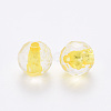 Transparent Acrylic Beads TACR-S154-10A-81-2