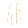 925 Sterling Silver Ear Thread STER-P047-09G-2