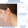 316 Surgical Stainless Steel Hoop Earrings Findings STAS-UN0002-79P-5