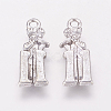 Tibetan Style Alloy Pendants TIBEP-GC150-AS-NR-1