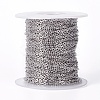 Tarnish Resistant 304 Stainless Steel Cable Chains STAS-I107-04P-2