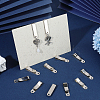 20Pcs Brass Tie Clips KK-SC0007-10P-4