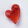 Transparent Acrylic Charms X-MACR-G055-11mm-03X-3