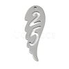 Non-Tarnish 304 Stainless Steel Pendants LS-STAS-L279-007P-1