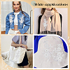 2Pcs 2 Styles 3D Flower Polyester Embroidery Sew on Appliques DIY-CY0001-03A-5