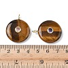 Natural Tiger Eye Pendants G-I391-02G-01-3