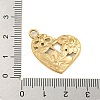 304 Stainless Steel Pendants STAS-L080-022G-3