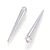 Tibetan Style Alloy Spike Pendants LS-TIBEP-A16461-P-NR-2