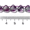 Natural Purple Fluorite Beads Strands G-NH0032-A02-02-5