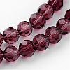 Transparent Glass Bead Strands GLAA-G013-4mm-59-3