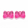 Transparent Acrylic Pendants X-TACR-T024-02BA-906-3