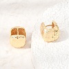 Brass Hoop Earrings for Women KK-CBAD29A-03G-3