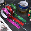 50M Laser Shining Bopp Plastic Scrapbook Decorative Adhesive Tapes AJEW-WH20002-57A-06-4