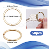50Pcs Alloy Double Loops Jump Rings FIND-SP0005-48-2