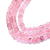 Natural Strawberry Quartz Beads Strands G-G106-A11-01-3