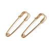 Ion Plating(IP) 304 Stainless Steel Safety Pins Brooch Findings STAS-I673-05G-1