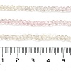 Transparent Painted Glass Beads Strands DGLA-A034-T2mm-A25-3