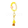 Silicone Beaded Bracelet Keychain KEYC-FS00002-2