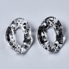 Transparent Spray Paint Acrylic Linking Rings TACR-Q276-001A-2