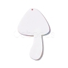 Opaque Printed Acrylic Big Pendants MACR-C008-01B-2