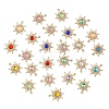 39Pcs 13 Colors Transparent Resin Pendants FIND-YW0009-57-2