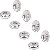 100Pcs 304 Stainless Steel Spacer Beads STAS-UN0057-41-1