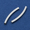 925 Sterling Silver Tube Beads STER-D035-12S-04-2