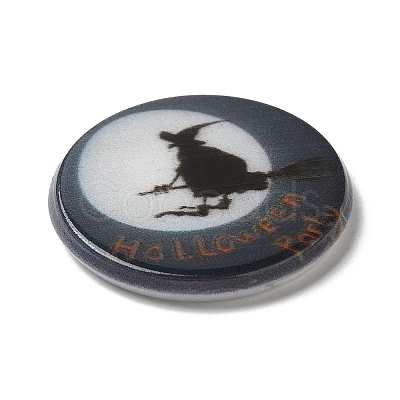 Halloween Series Acrylic Cbabochons OACR-M012-09-1