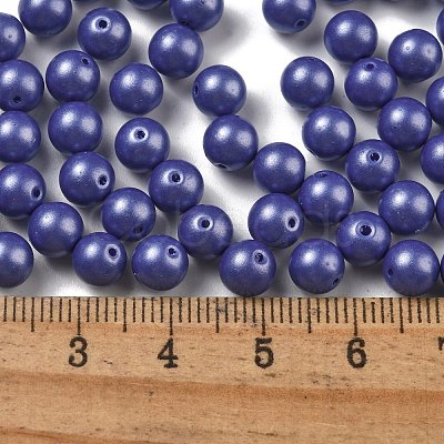 Baking Paint 3/0 Glass Seed Beads SEED-A034-02M-1