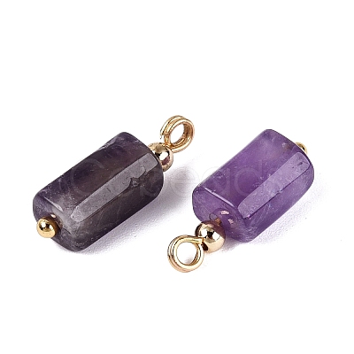 Natural Amethyst Pendants GG-N004-01G-04-1