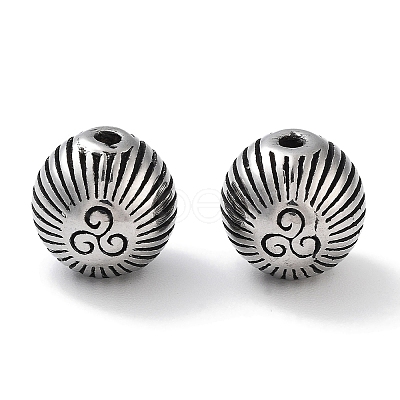 304 Stainless Steel Beads Hand Polished STAS-M057-31AS-1