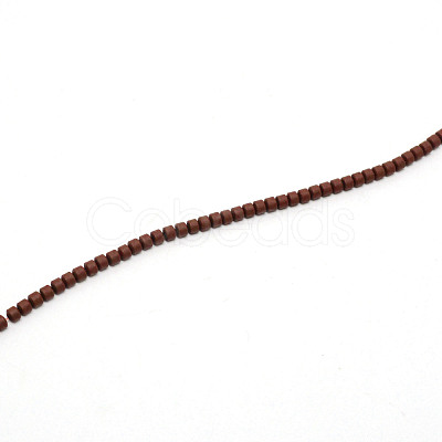 Non-magnetic Synthetic Hematite Beads Strands G-WH0018-01N-1