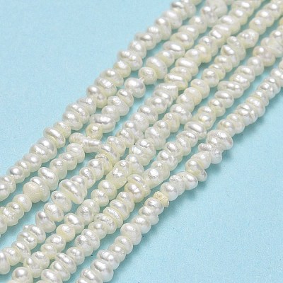 Natural Cultured Freshwater Pearl Beads Strands PEAR-A005-18-1