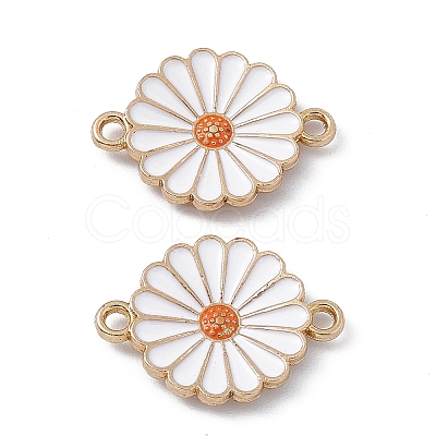 Alloy Enamel Connector Charms ENAM-C008-15A-KCG-1