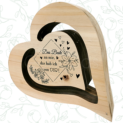 DIY Unfinished Wood Heart Cutouts WOOD-WH0035-004-1