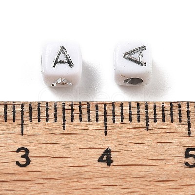 Opaque Acrylic Beads OACR-D282-06A-1